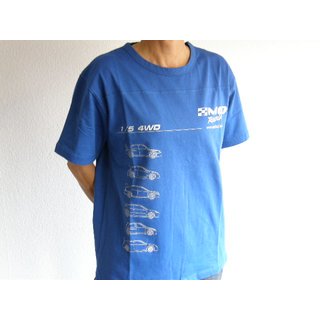 MCD T-Shirt in Blau  Medium Groe M