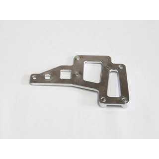 Central Diff / Brake upper support plate Alloy