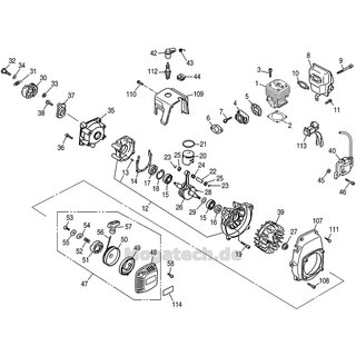 CRANKCASE-COMP G240/G270/G290