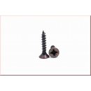 Countersink head type cross recessed tapping screw 4x20