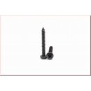 Socket type cross recessed tapping screw 3x22