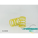 Sto�d�mpfer Feder kurz TK09 2,2mm gelb (2 St�ck)