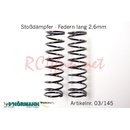 Stodmpfer Feder lang TK09 2,6mm schwarz (2 Stck)
