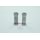 Abstandsrolle Alu D11.5x29x6mm HT1 (2 Stück)