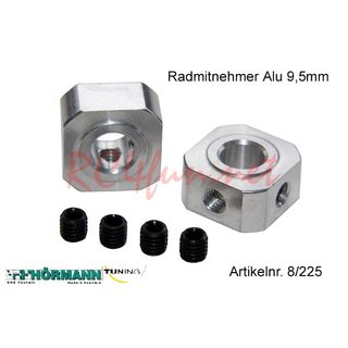 Radmitnehmer Alu 9,5mm (2 Stck)