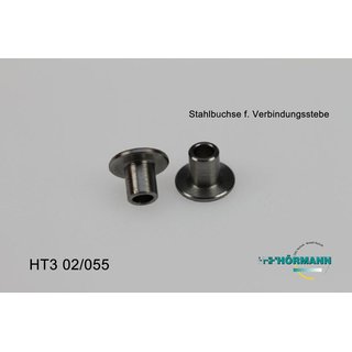 Stahlbuchse (fr Verbindungsstrebe - Servosaver) (2 Stck) HT3