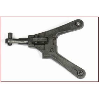 Querlenker hinten unten links montiert schwarz