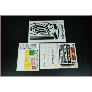 Decal Set 510mm WB S.R 2004