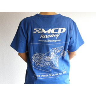 MCD T-Shirt in Blau  Medium Große M