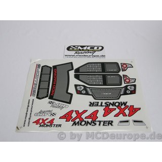Dekorbogen MCD Monster Truck