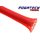 Gewebeschlauch Rot 3mm von Ausdehnung 2-6mm Länge 1m